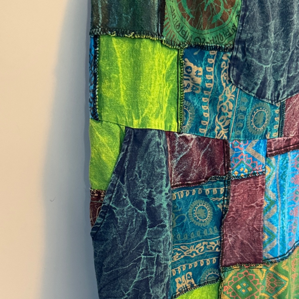 AFRICWAY Patchwork Jumpsuit - Picture 4 of 10